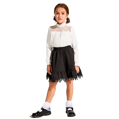 Джемпер школьный для девочки с длинным рукавом Deloras Z64293 1